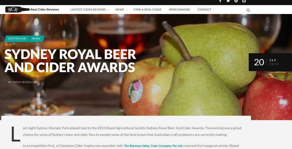 Sydney Royal Beer and Cider Awards